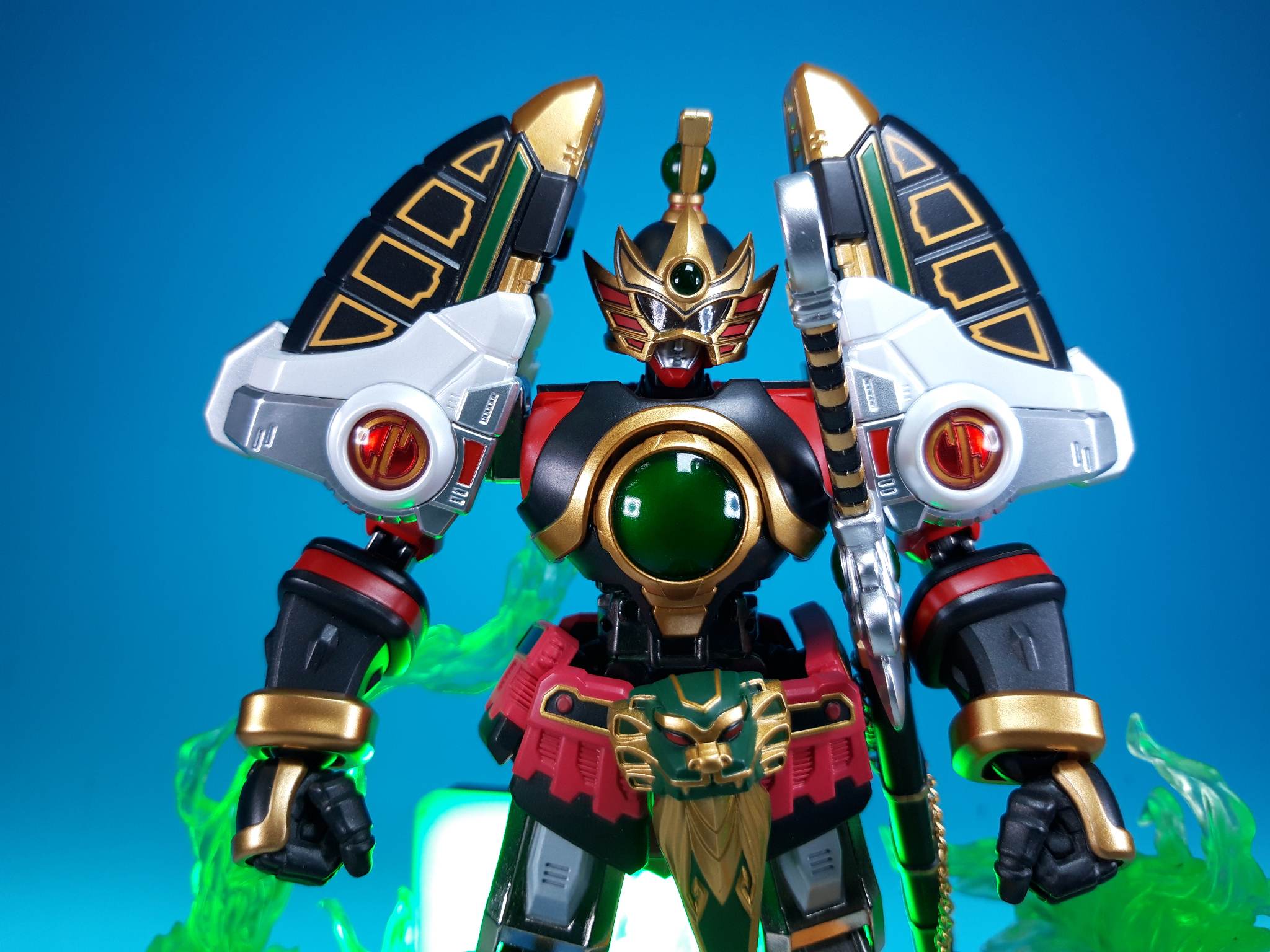 Ancien Robot Métal Chogokin Bandai – Power Rangers – Incomplet – Vintage 1979 (Singapour)