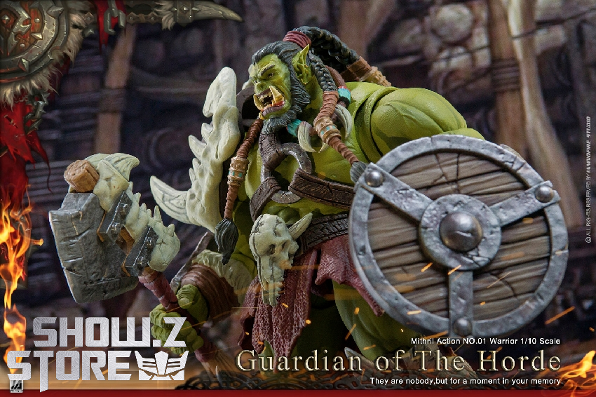 Mirhril Action 蛮骨獣人03 剣聖 1/10 アクションフィギュア