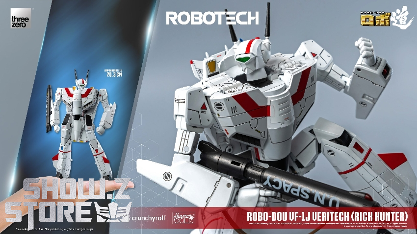 Threezero Robotech RoBo-Dou VF-1J Veritech Rick Hunter - Show.Z Store