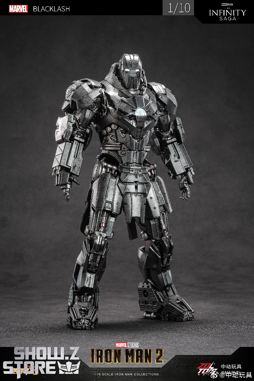 ZT Toys Marvel Licensed 1/10 Iron Man 2 Whiplash - Show.Z Store