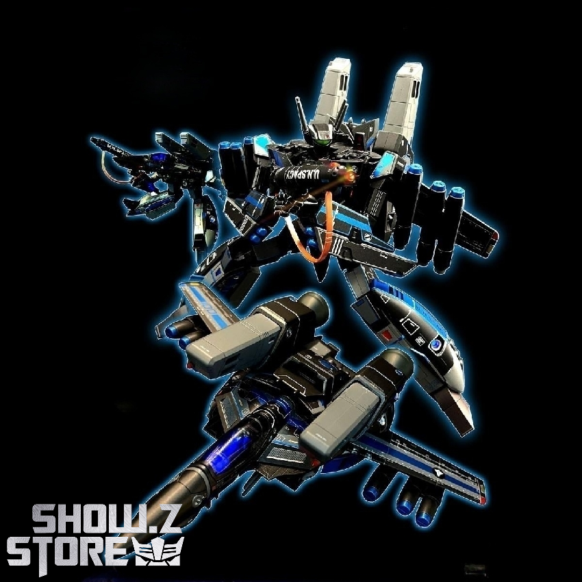 Kitzconcept 1/72 Macross VF-1S Dark Blue Version w/ Fast Pack Armor Limited Edition