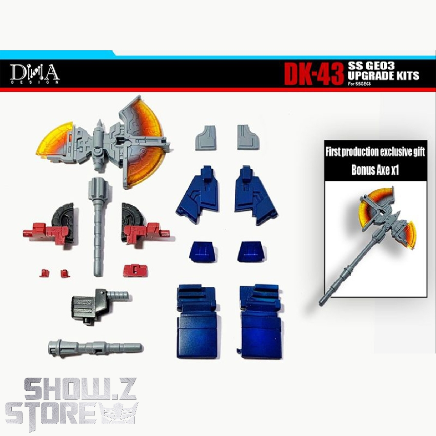 DNA Design DK-43 Upgrade Kits for SS GE03 WFC Optimus Prime w/ Bonus