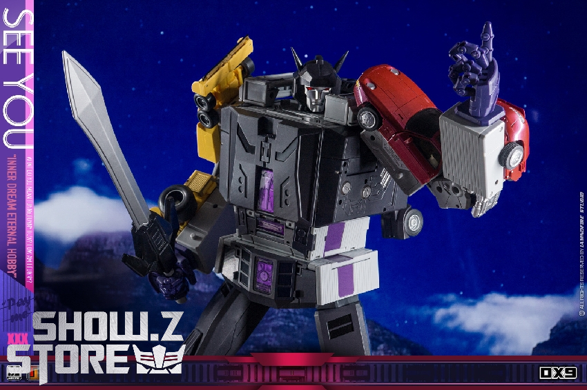 DX9 Toys Attila Stunticons Combiner Menasor Set of 5 - GunDamit Store