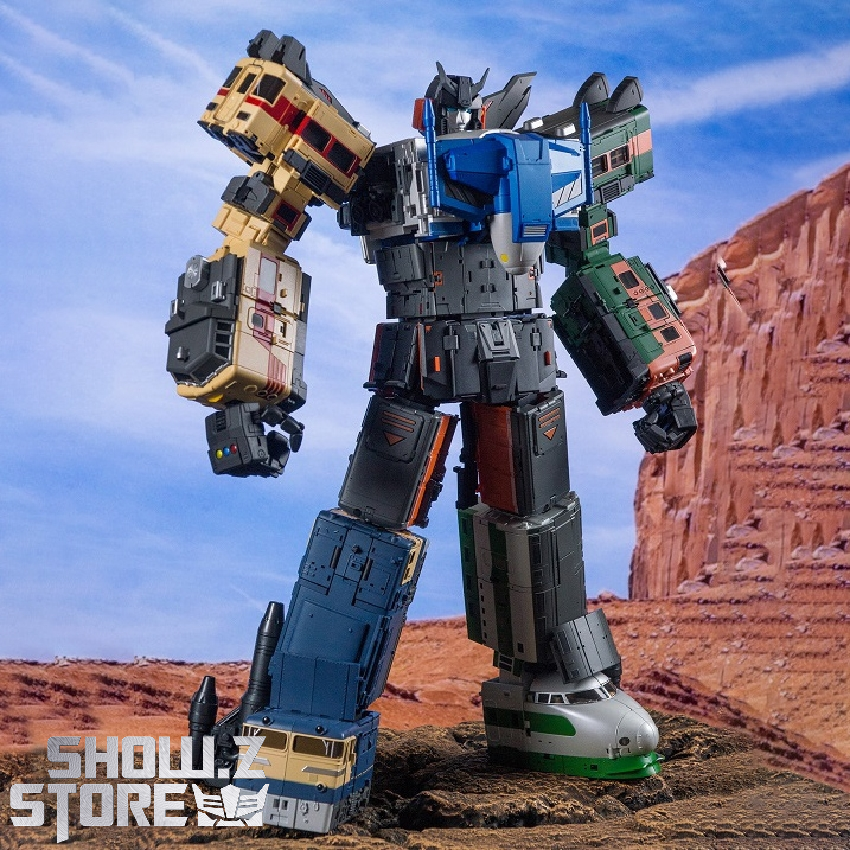 MoonStudio　6体合体戦士RADIATRON　トレインボット非正規 MoonStudio 6体合体戦士RADIATRON トレインボット非正規