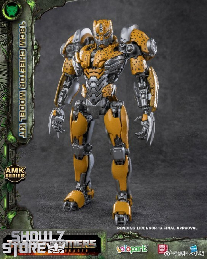 Yolopark Transformers: Rise of the Beasts Cheetor Model Kit - Show