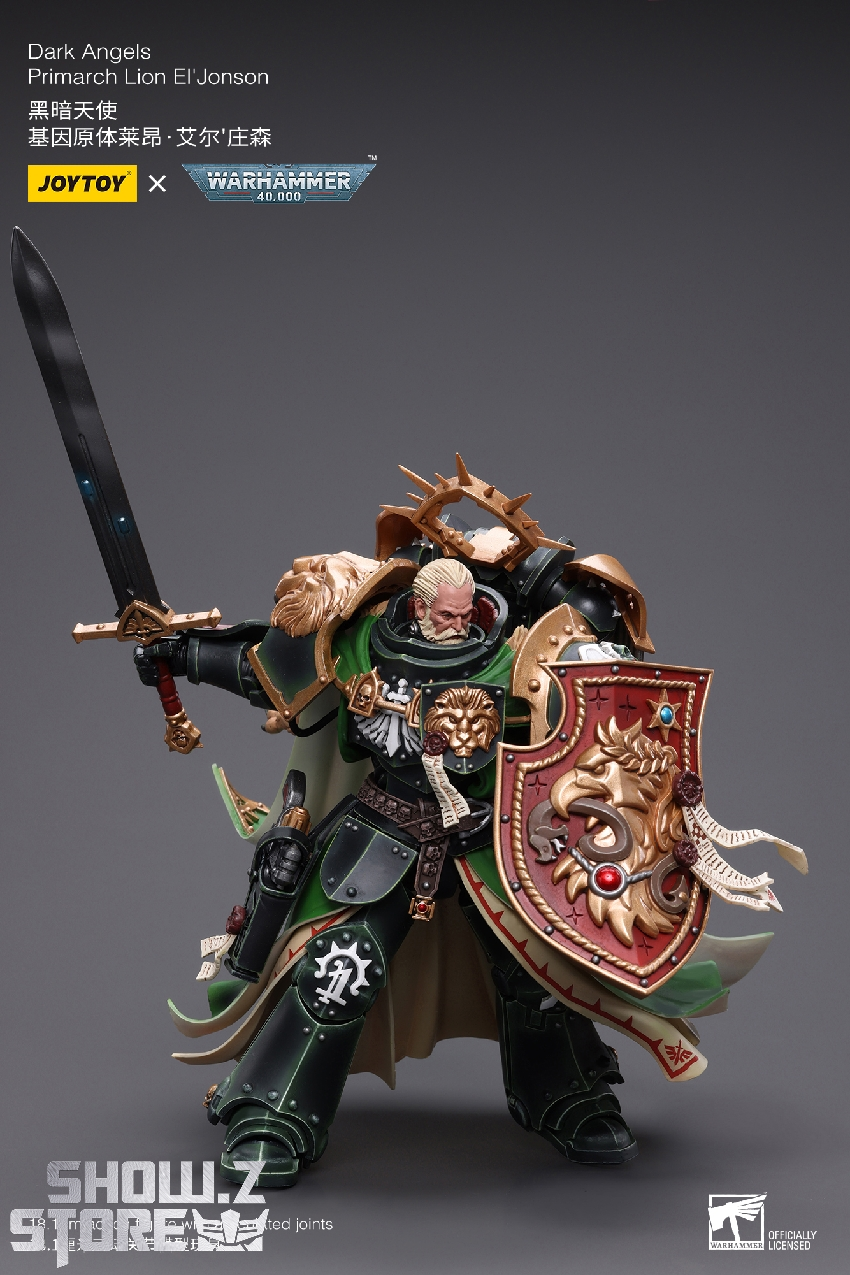 JoyToy Source 1/18 Warhammer 40K Dark Angels Primarch Lion