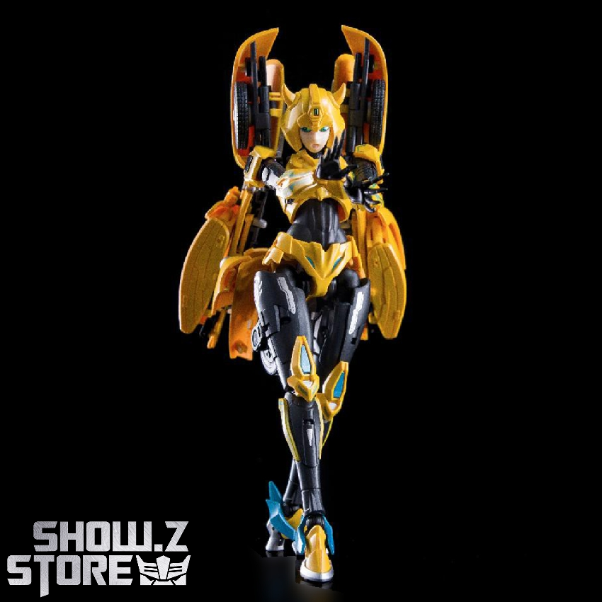 CollectionSpace CS-01 Transformable Bishoujo Little Bee Mecha Girl