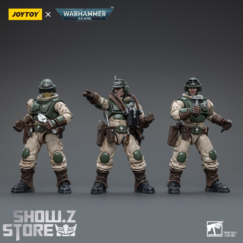 JoyToy Source 1/18 Warhammer 40K Astra Militarum Ordnance Team