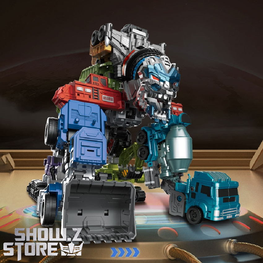 LiJiang Robot Mecha Devastator Engineering Version Set of 9