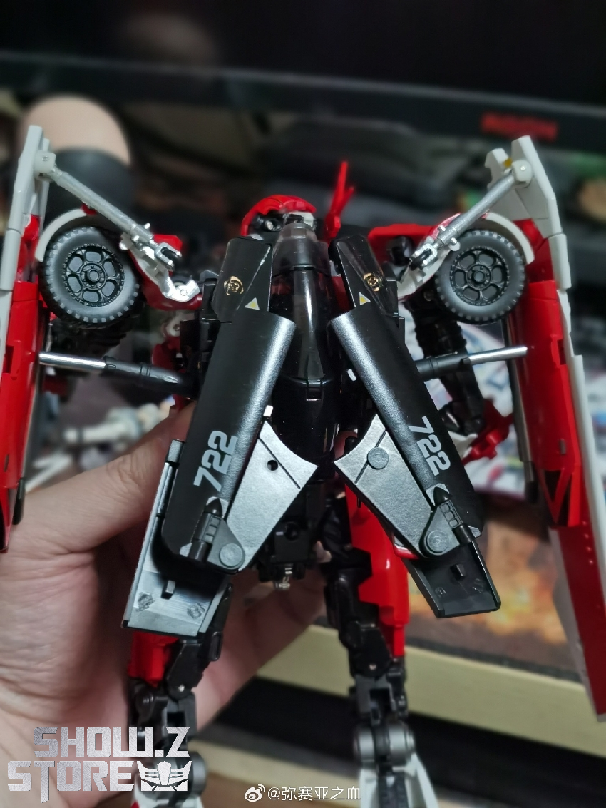 MetaGate G05 Red Fantasy Shatter Transformers Figure