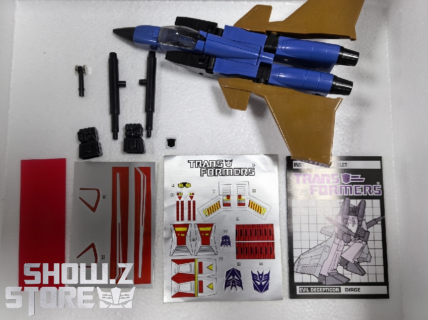 4th Party Transformers G1 Decepticon Jets: Dirge