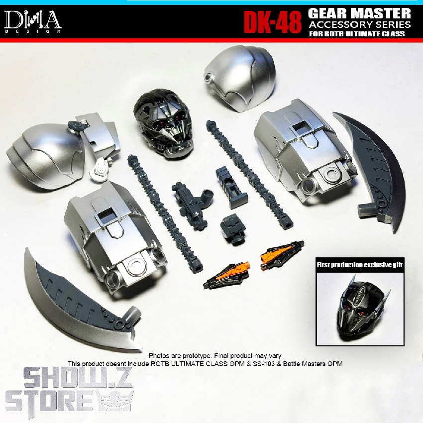 DNA Design DK-48 Upgrade Kits for ROTB Ultimate Optimus Primal w/ Bonus