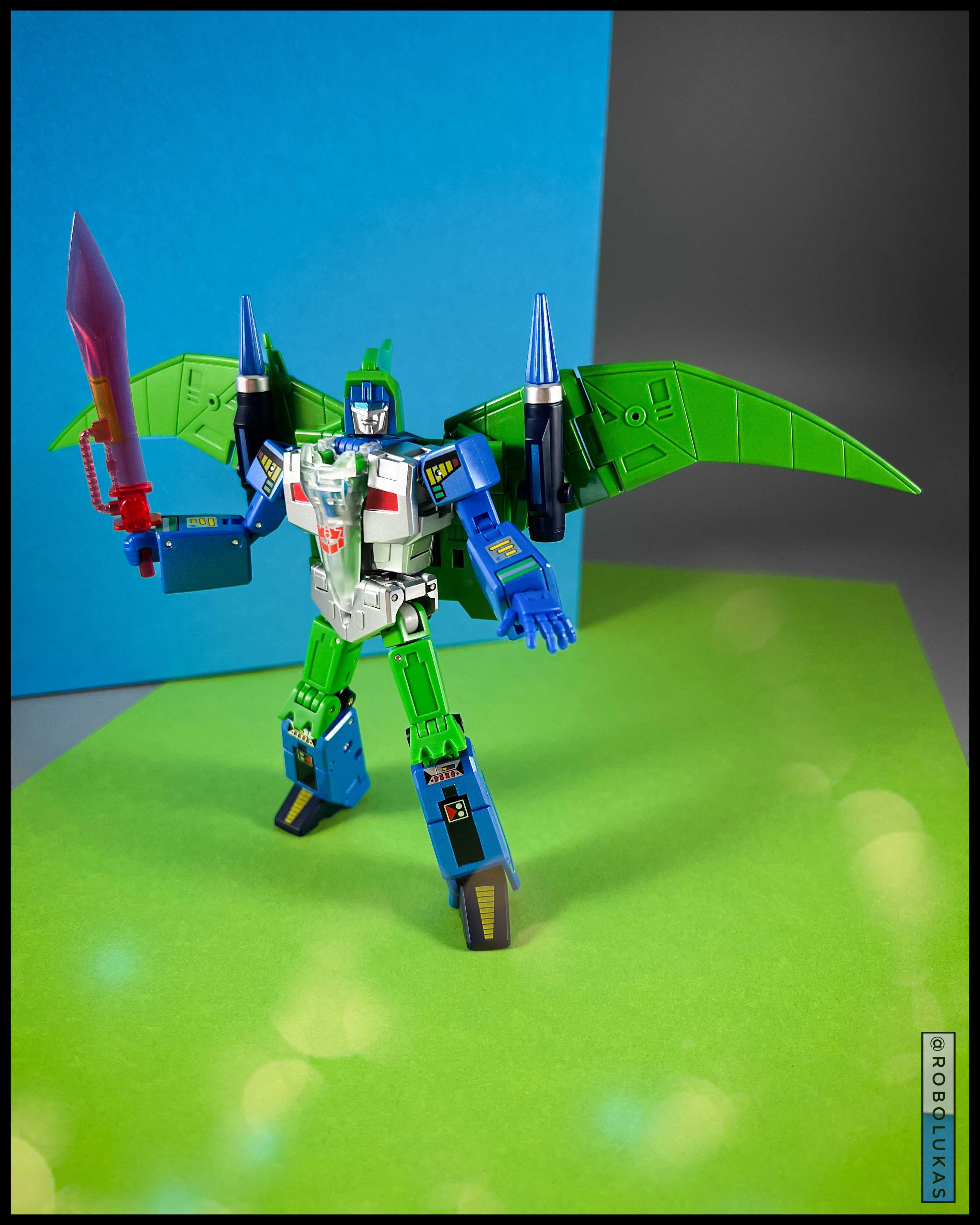 Newage H57V Freyr Swoop Blue & Green G2 Version - Show.Z Store