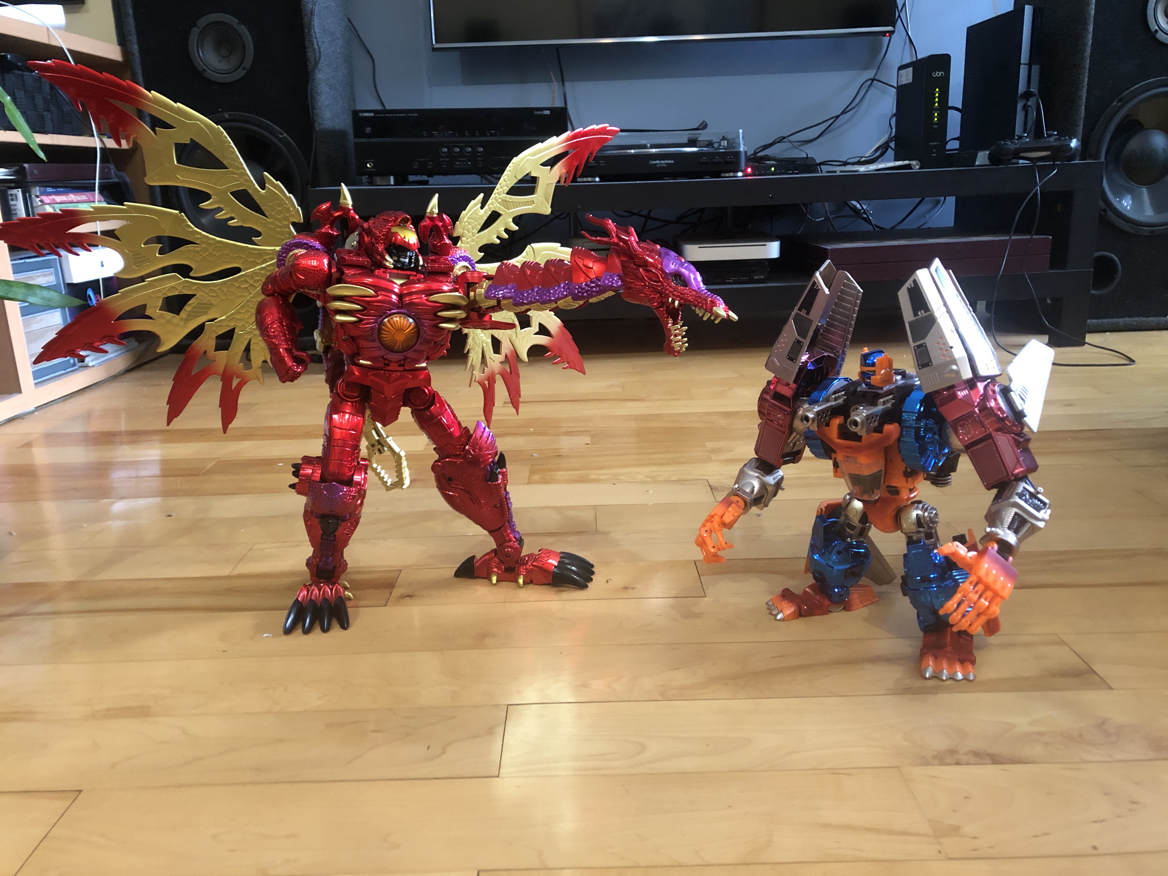 Black Mamba RD-01 Winged Dragon Beast Megatron Enlarged