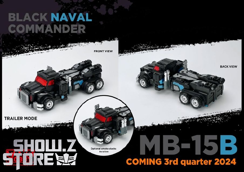 FansHobby MB-15B Naval Commander Armada Nemesis Prime - Show
