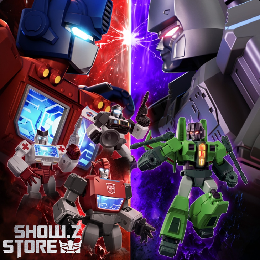 Blokees Transformers Shining Version Chapter 1 Model Kit Set of 6