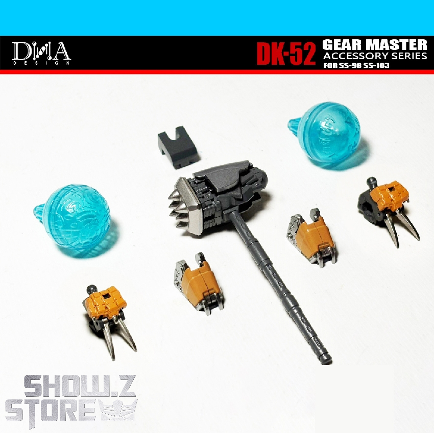 DNA Design DK-52 Upgrade Kits for SS-98 Cheetor & SS-103 Rhinox