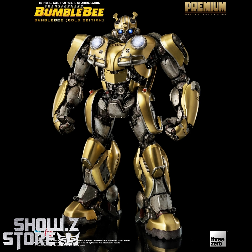 Threezero 3Z0809 Transformers Premium Bumblebee Gold Version