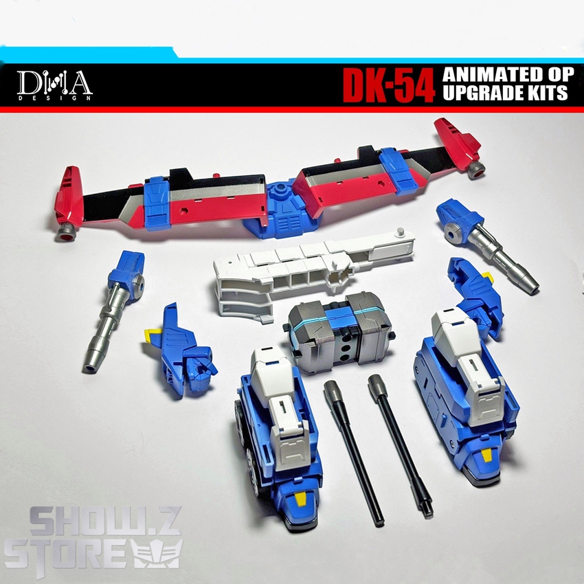 DNA Design DK-54 Upgrade Kits for Animated Optimus Prime w/ Bonus