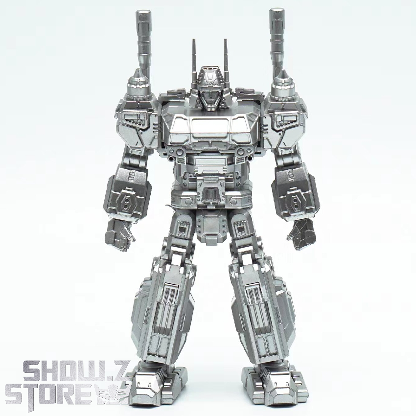 4th Party Diaclone Robot Base GX Keychain Silver Version