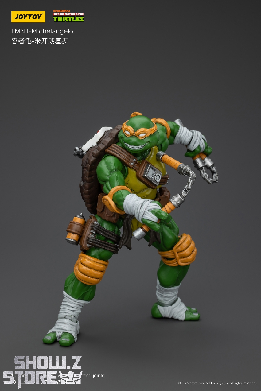 JoyToy 1/18 Teenage Mutant Ninja Turtles TMNT Michelangelo