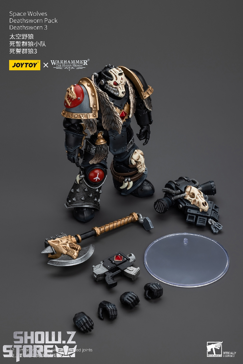 JoyToy Source 1/18 Warhammer The Horus Heresy Space Wolves