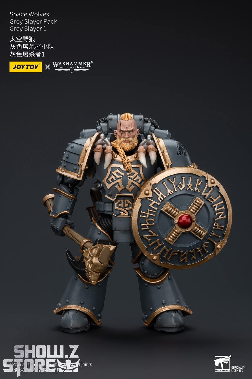 JoyToy Source 1/18 Warhammer The Horus Heresy Space Wolves Grey