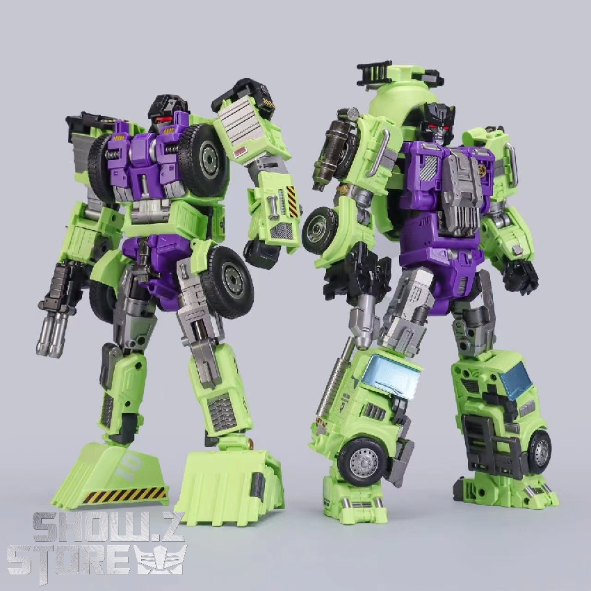 Reviews of Mecha Invasion GLA01 & GLA02 Giant Legion Heavy Builder