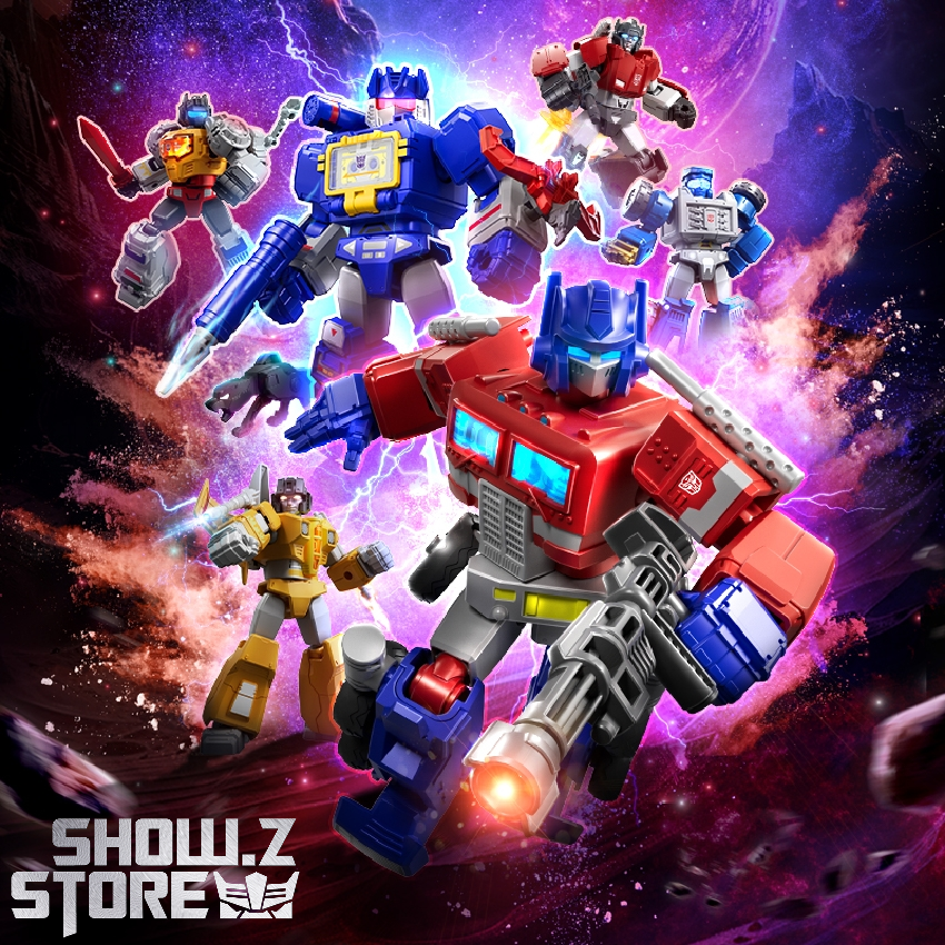 Blokees Transformers Shining Version Chapter 2 Model Kit Set of 6