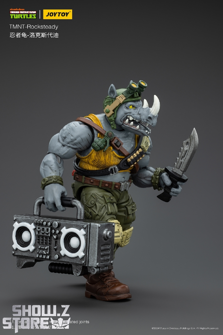 JoyToy Source 1/18 Teenage Mutant Ninja Turtles TMNT Rocksteady