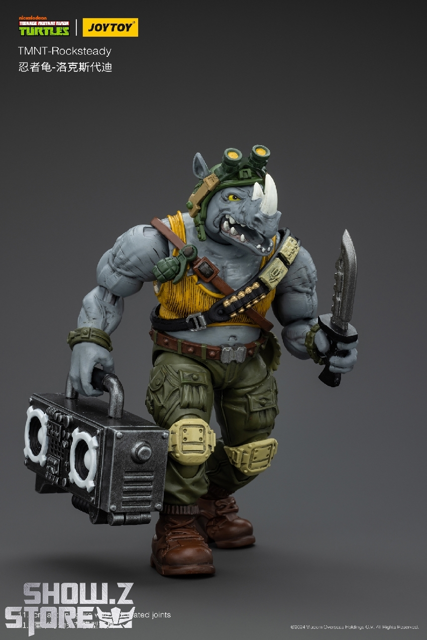 JoyToy Source 1/18 Teenage Mutant Ninja Turtles TMNT Rocksteady