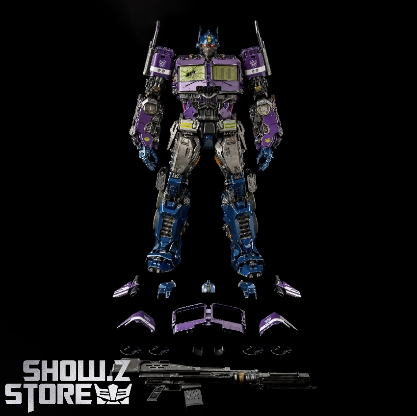 Threezero 3Z0558 Transformers Premium Optimus Prime Shattered Glass Version