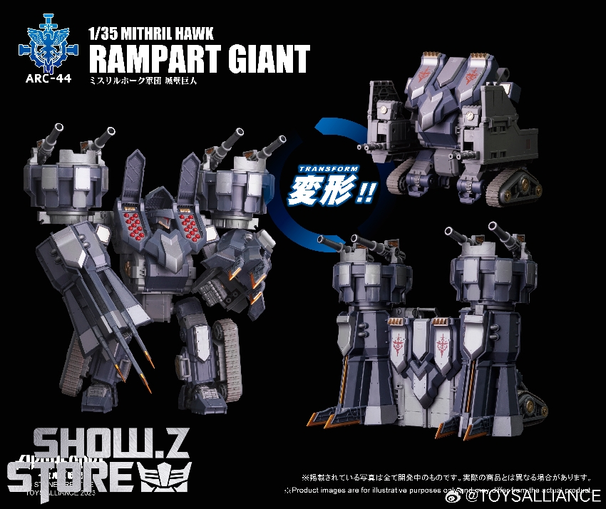Toys Alliance 1/35 ARC-44 Mithril Hawk Rampart Giant - Show.Z Store