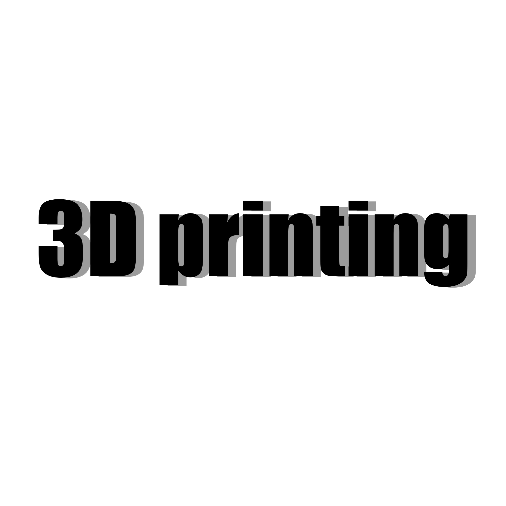 3D Printing