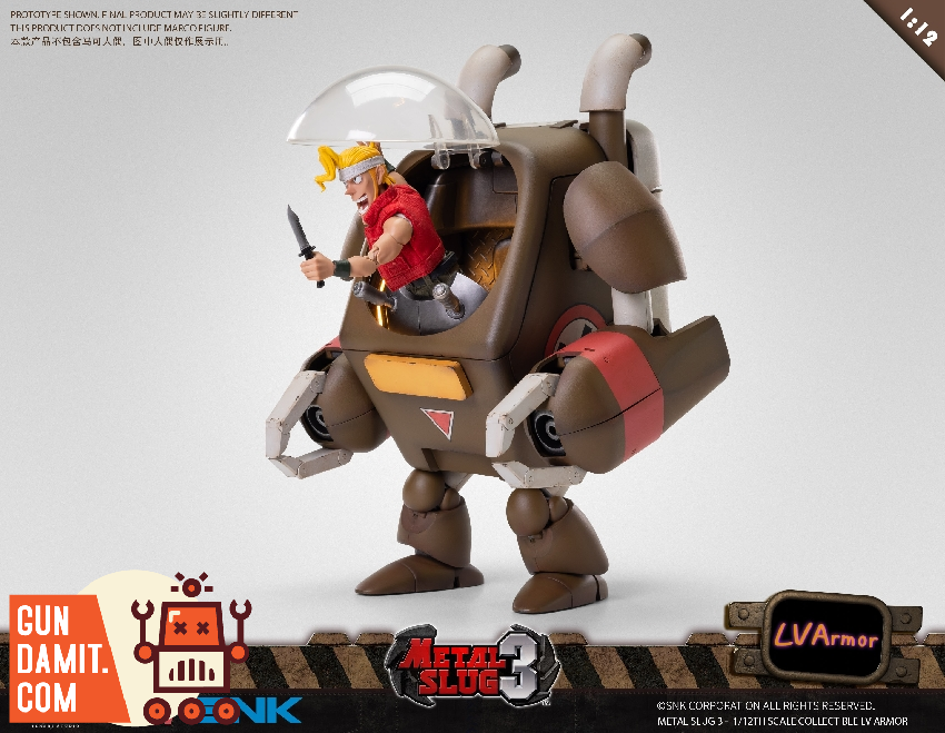 Pre-Order] Tunshi Studio 1/12 SNK Metal Slug 3 LV Armor