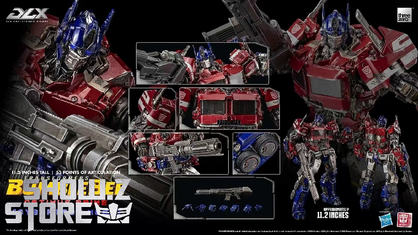 Threezero 3Z0650 Transformers Bumblebee DLX Optimus Prime