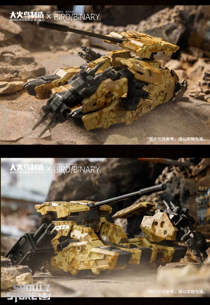 Big Firebird & Bird/Binary BV-02D Sandroars Model Kit - Show