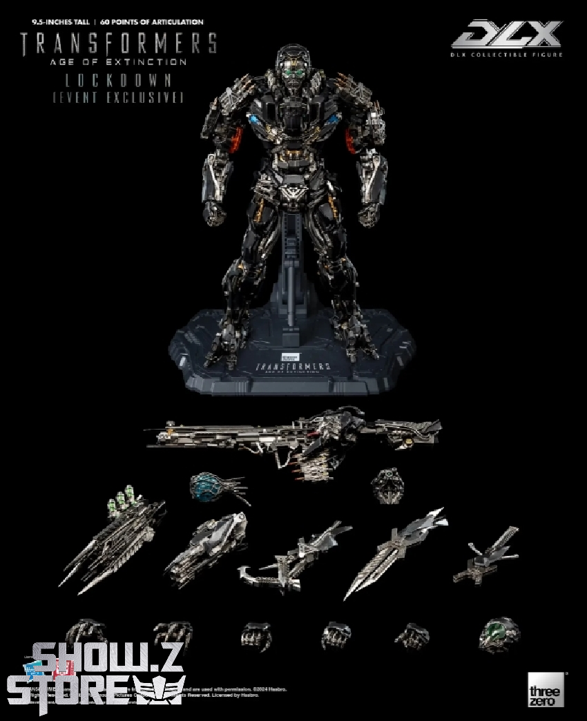 Threezero TF Grimlock DLX 10in Movie Action Figure | ShowZStore.com