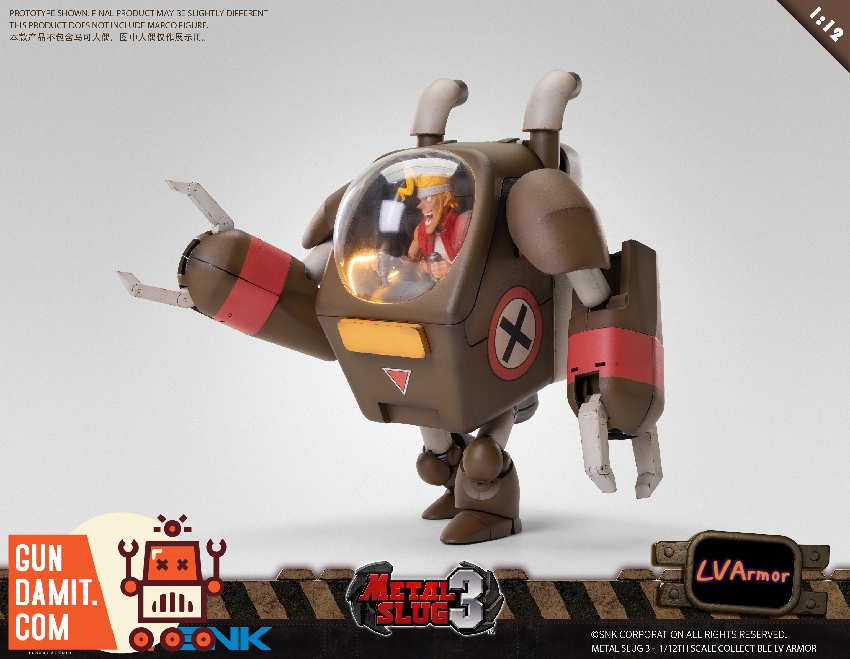 SF・ファンタジー・ホラー TUNSHI STUDIO1/12SNK - L SLUG 3 Tunshi Studio 1/12 SNK Licensed Metal Slug 3 Ralf - GunDamit