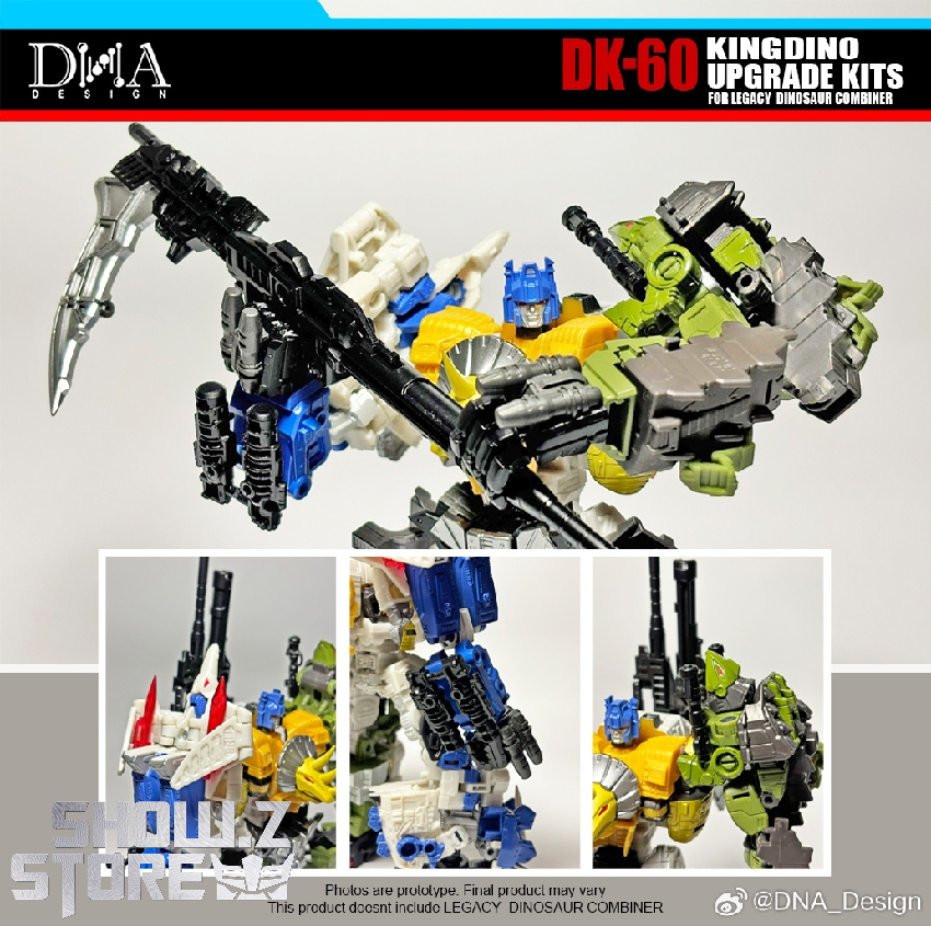 DNA Design DK-60 Kingdino Upgrade Legacy Grimlock | ShowZStore.com