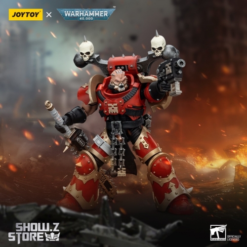 JoyToy Source 1/18 Warhammer 40K World Eaters Khorne Berzerker