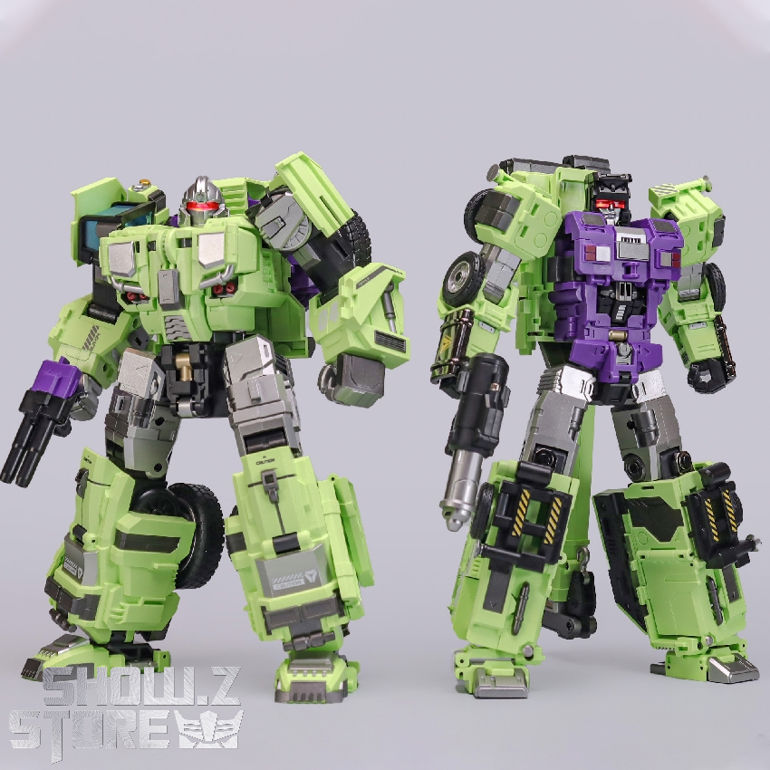 Mecha Invasion GLA03 & GLA04 Giant Legion Heavy Builder Haul & Hook Set of 2