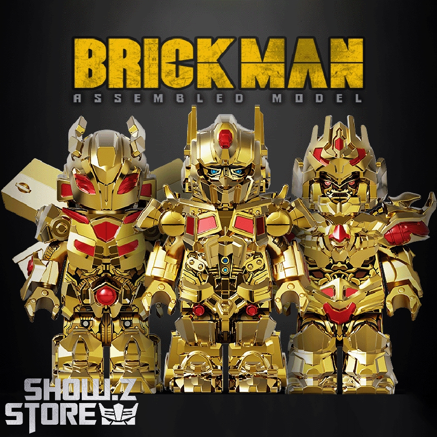 Brick Man BM001B Optimus Prime & BM002B Bumblebee & BM003B