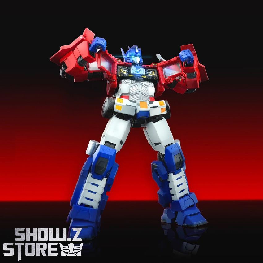 Unix Square Combot Transformers Optimus Prime Licensed Convertable Figures