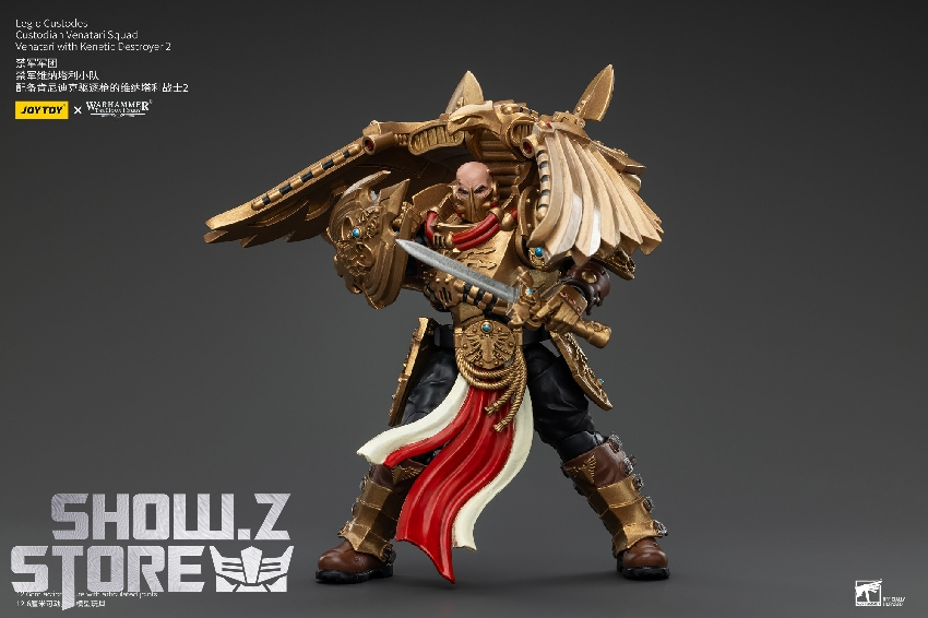 JOYTOY ウォーハンマー 40k 1/18 アクションフィギュア Legio Custodes