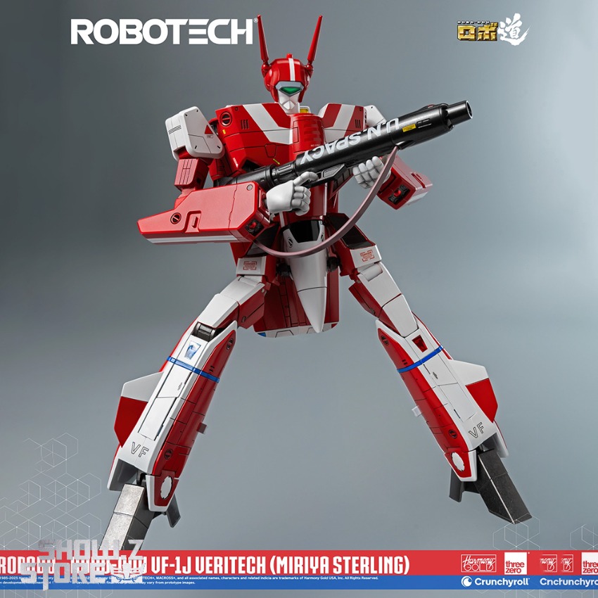 Threezero Robotech RoBo-Dou Robotech VF-1J Veritech Miriya Sterling