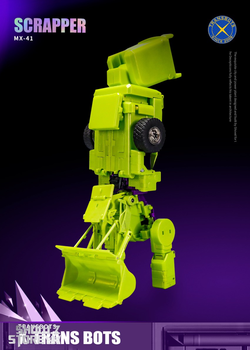 XTransbots MX-41 Ground Bite Scrapper - Show.Z Store