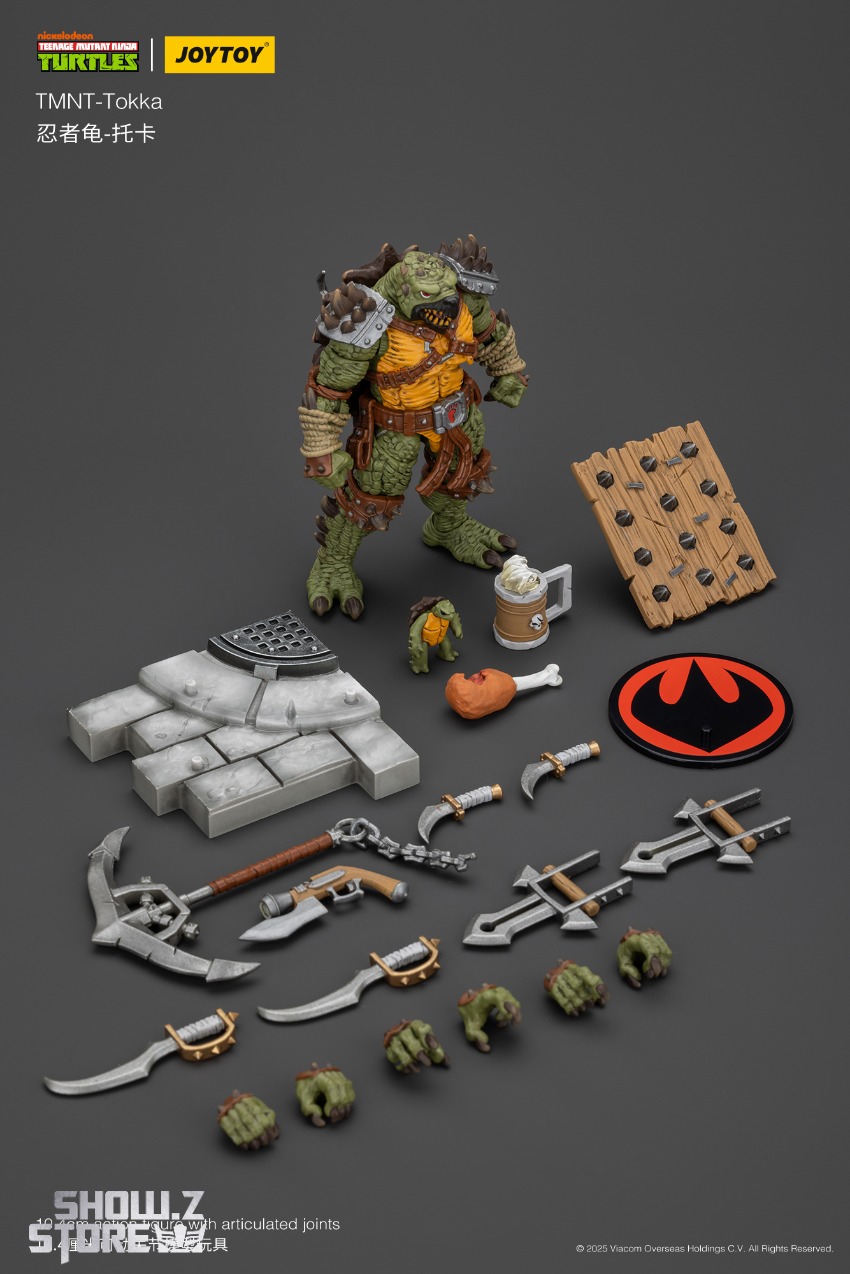 taka taka　ヨーヨーキルト JoyToy Source 1/18 Teenage Mutant Ninja Turtles Tokka - Show