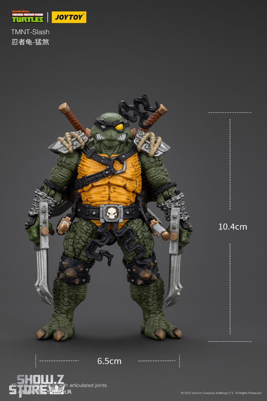 JoyToy Source 1/18 Teenage Mutant Ninja Turtles Slash - Show.Z Store