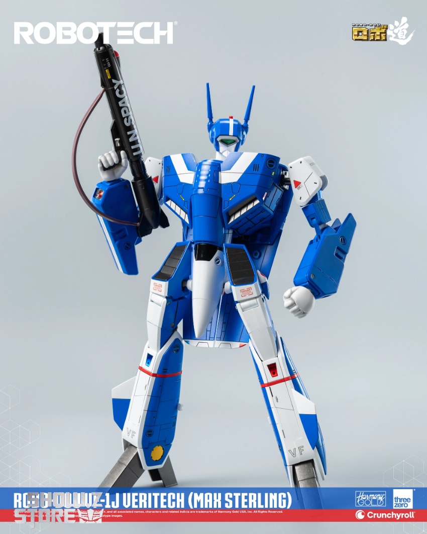 Threezero Robotech RoBo-Dou VF-1J Veritech Max Sterling GunDamit